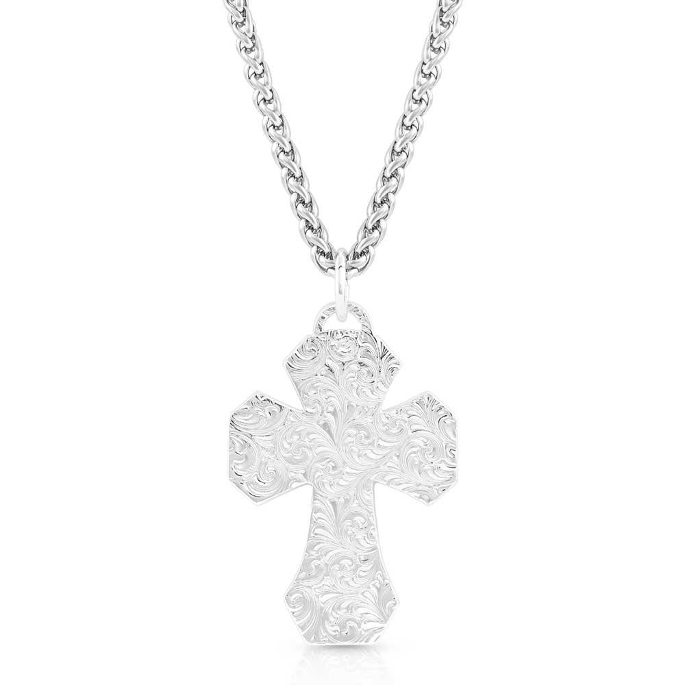 Blessed American Made Cross Necklace