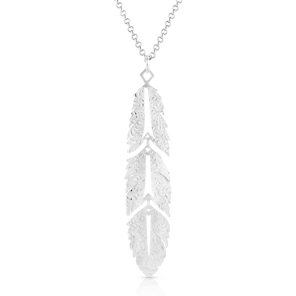 Sacred Feather Necklace (Emerald), Simone Diamond, Coast Salish | Native  Northwest