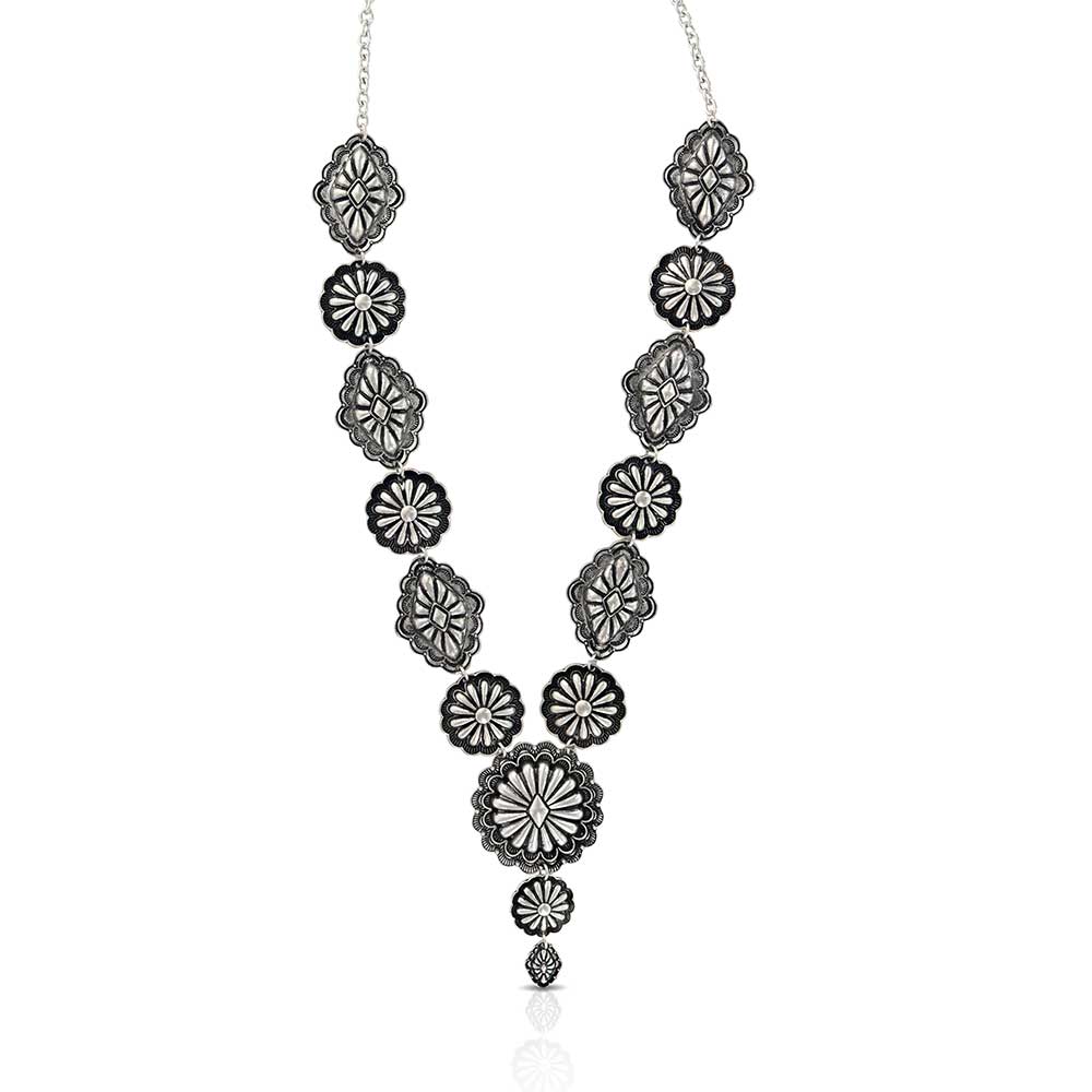 Simply Blossoming Concho Attitude Necklace