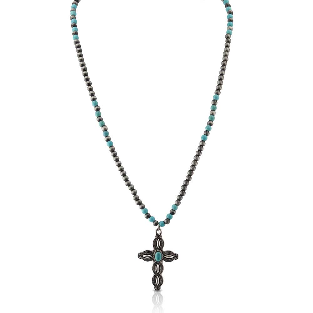 Faithful Expression Beaded Attitude Necklace