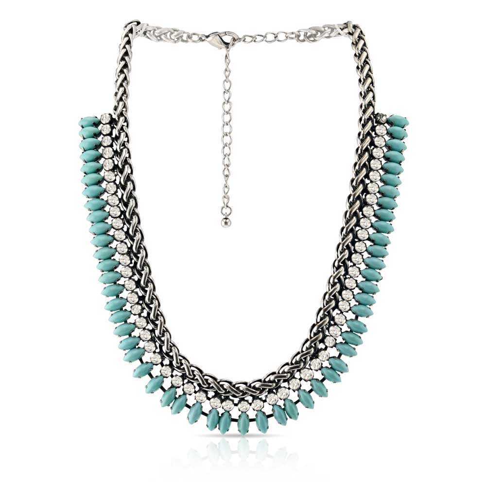 Drops of Turquoise Attitude Necklace