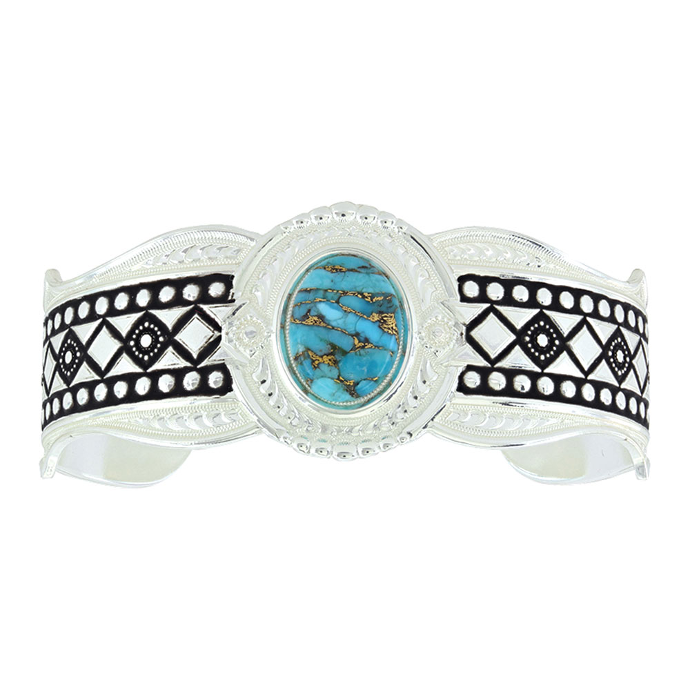 Phases of the World Cuff Bracelet