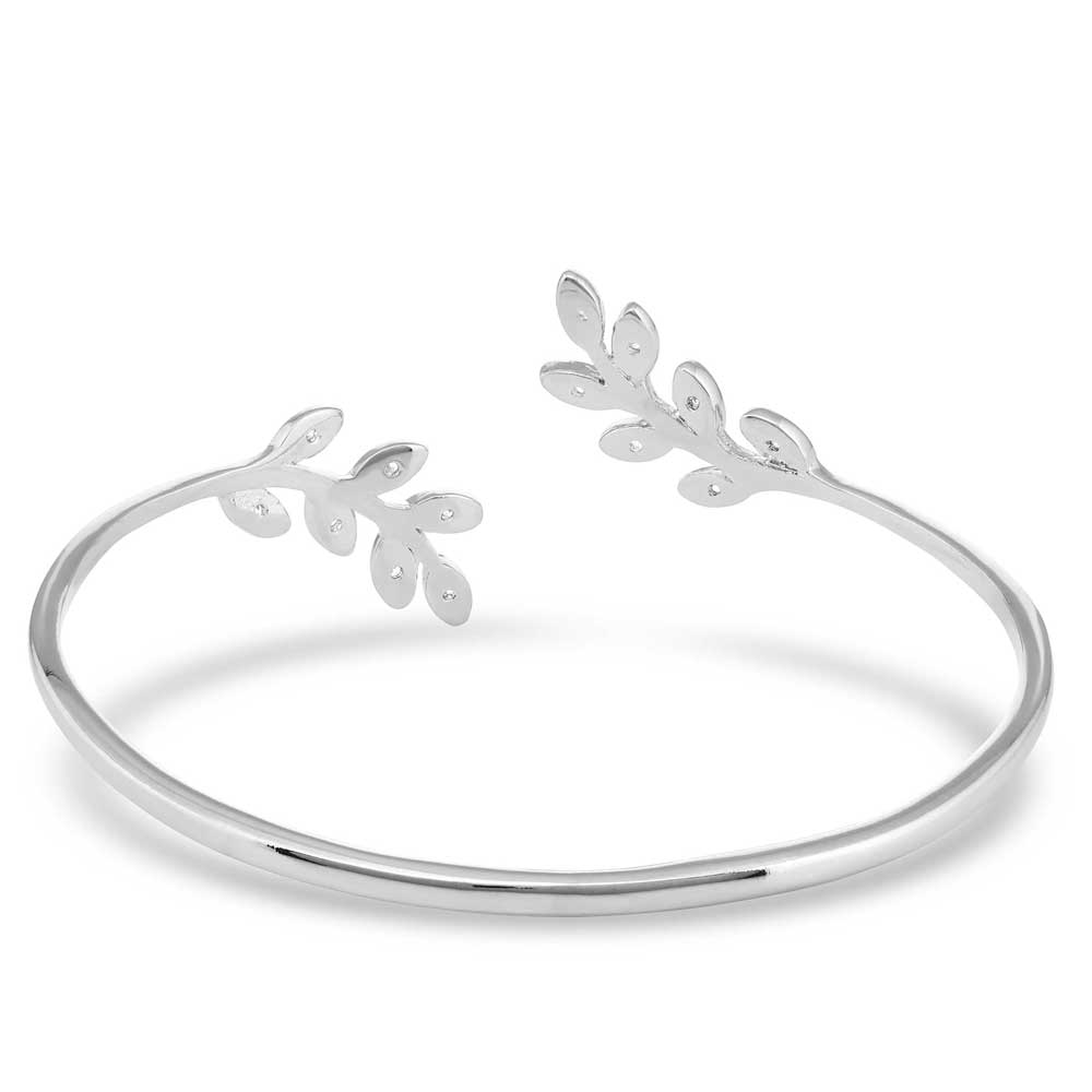 Frozen in Time Leaf Cuff Bracelet