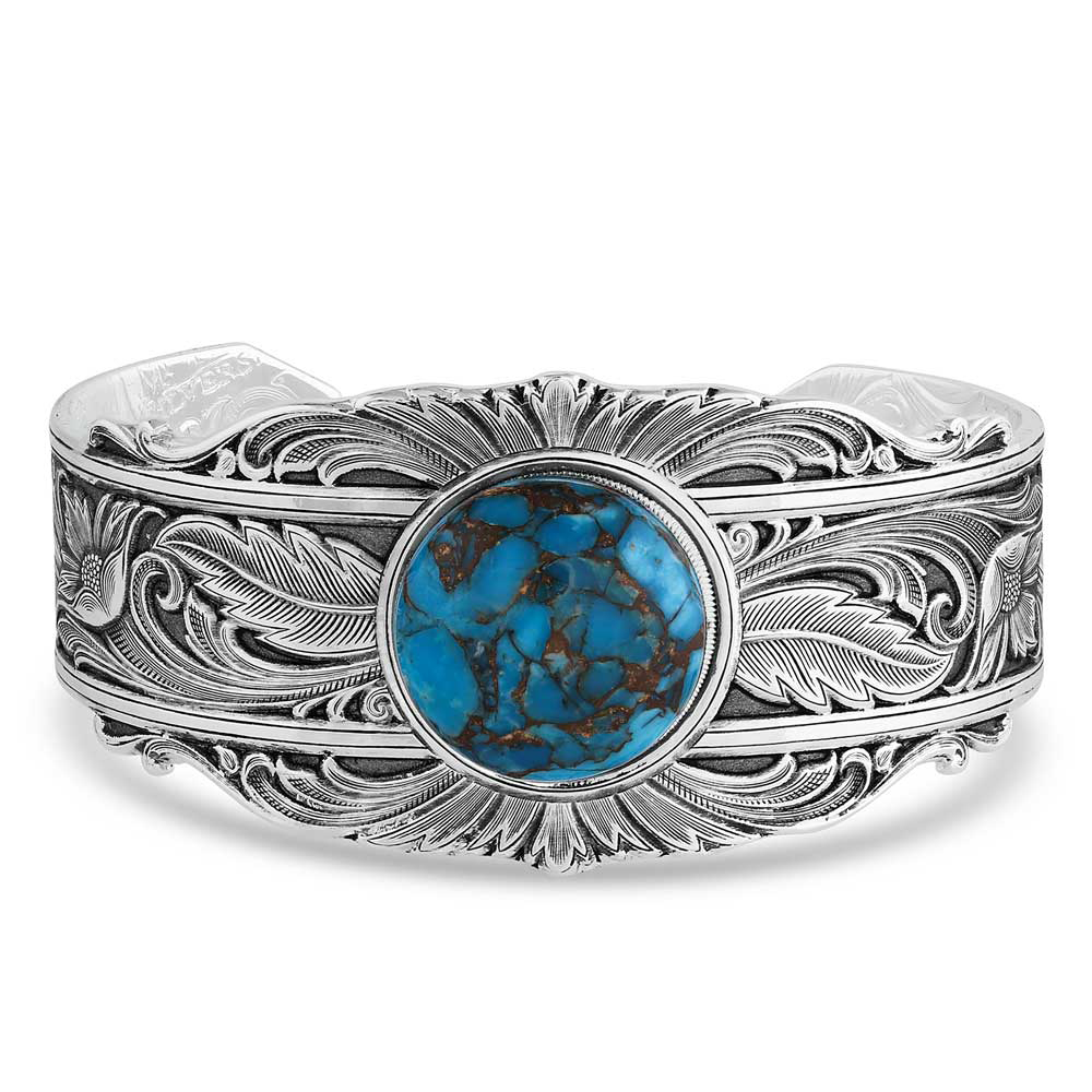 Sheridan Blue Turquoise Cuff Bracelet