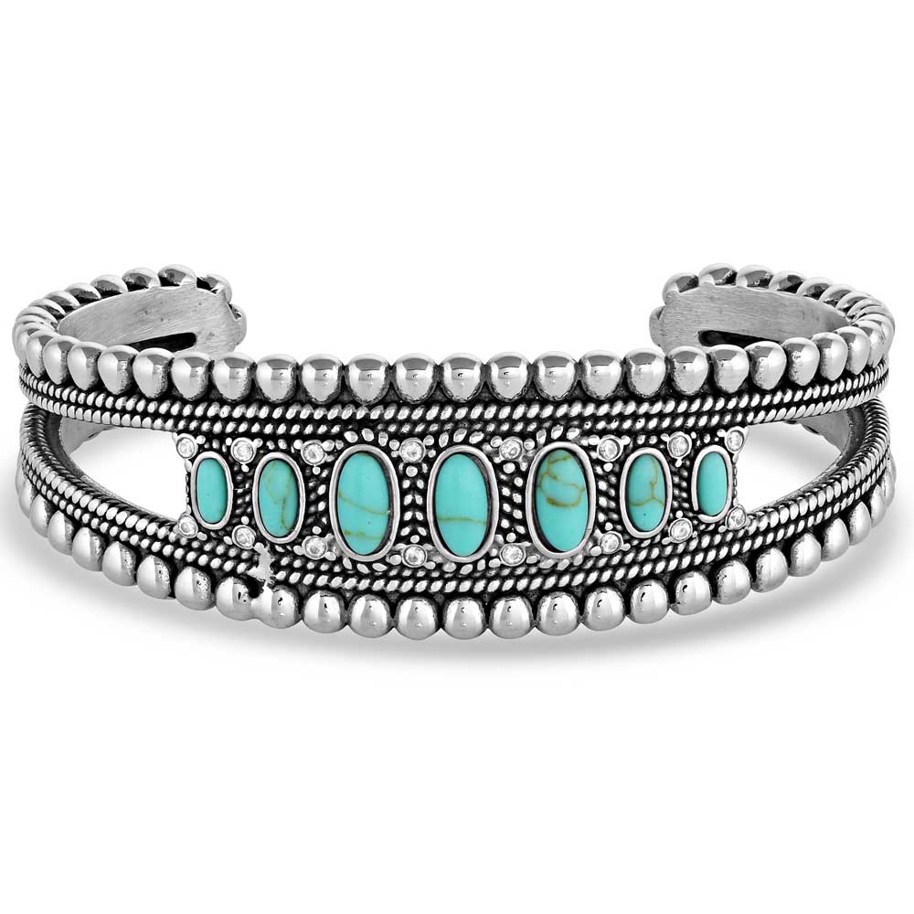 Lucky Roads Turquoise Cuff Bracelet