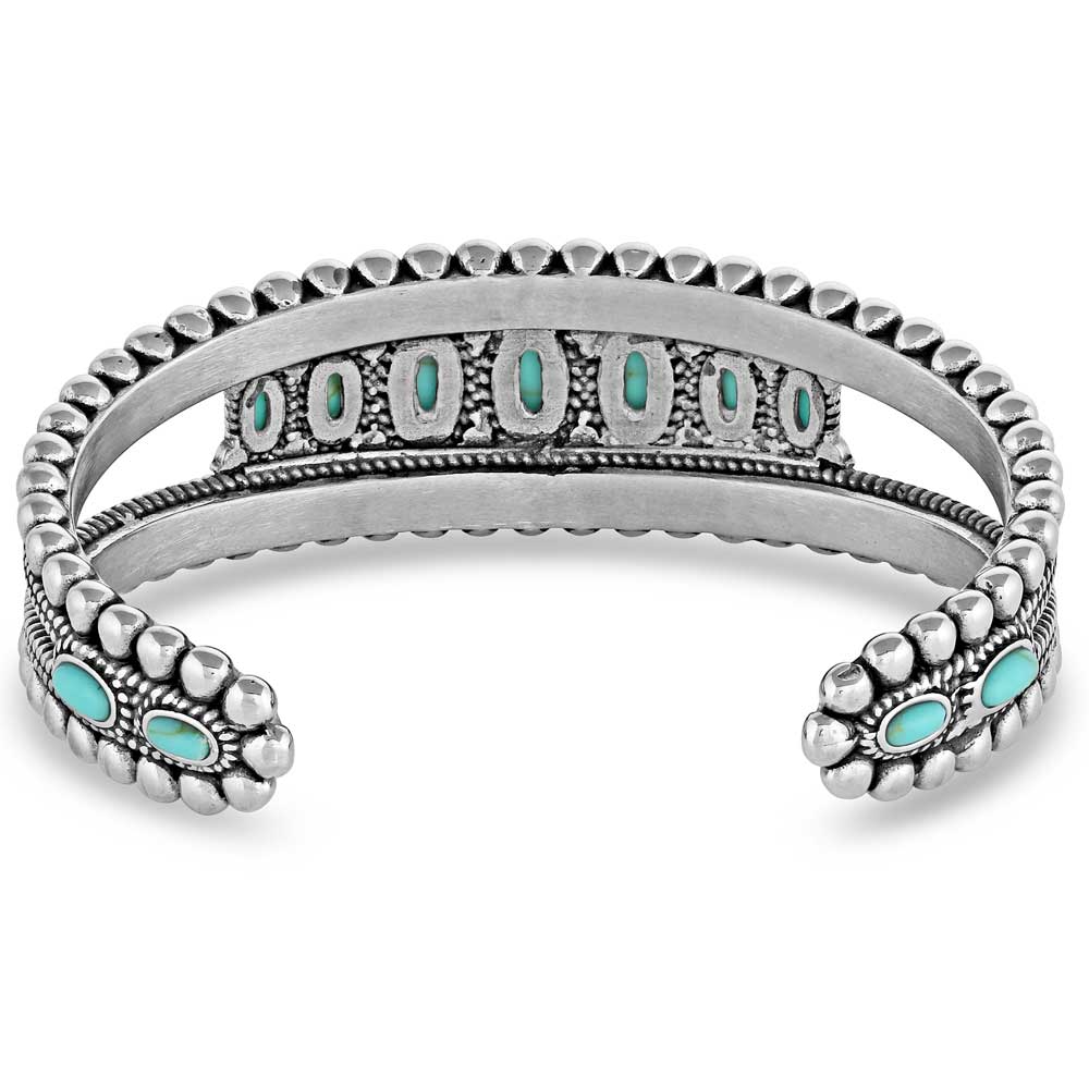 Lucky Roads Turquoise Cuff Bracelet