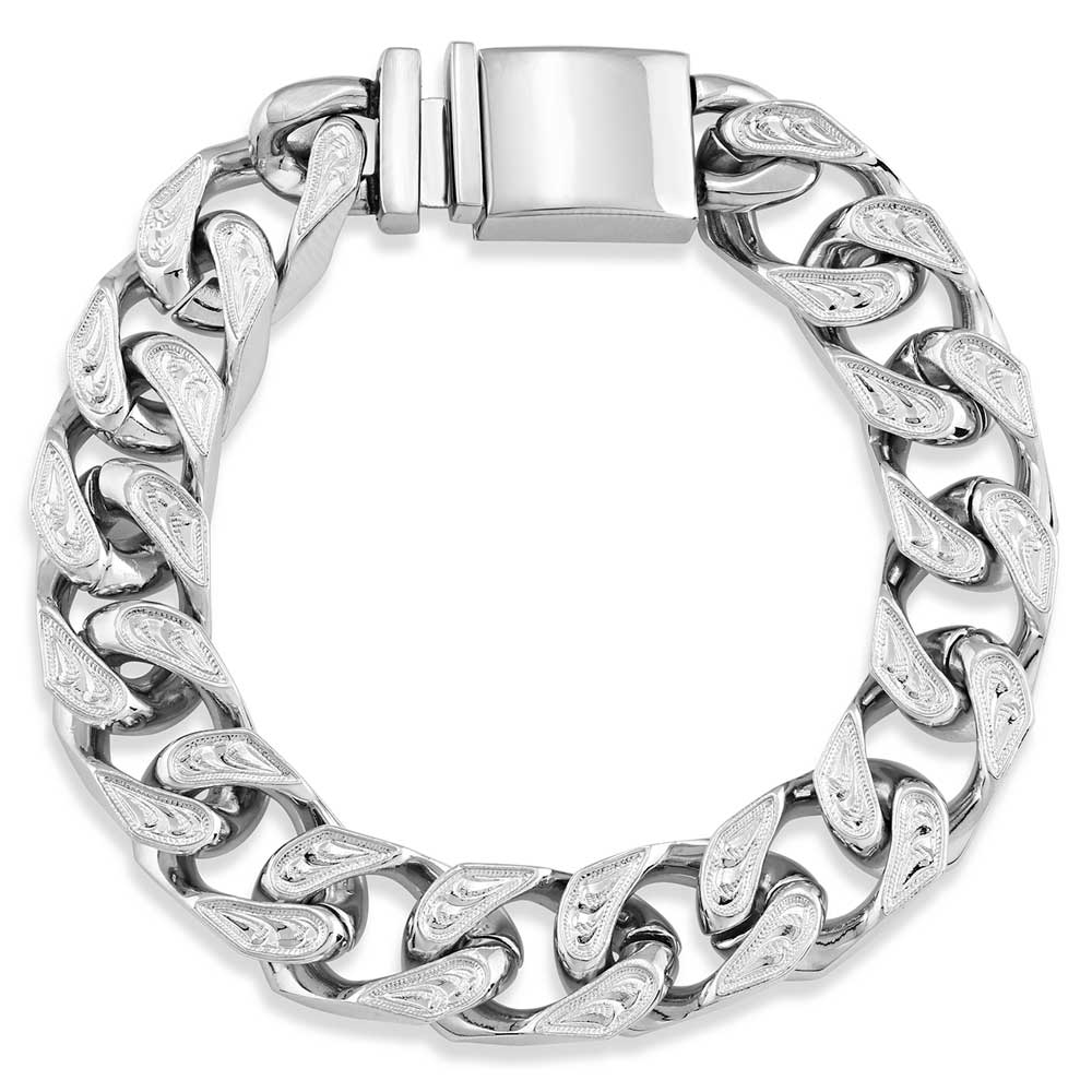 925 Solid Miami Cuban Sterling Silver Bracelet Real Heavy Curb Necklac –  Daniel Jeweler