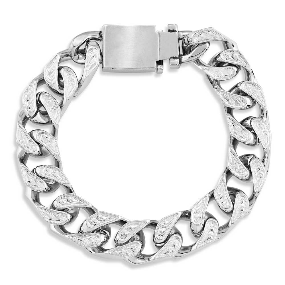 Classic Western Small Cuban Link Bracelet