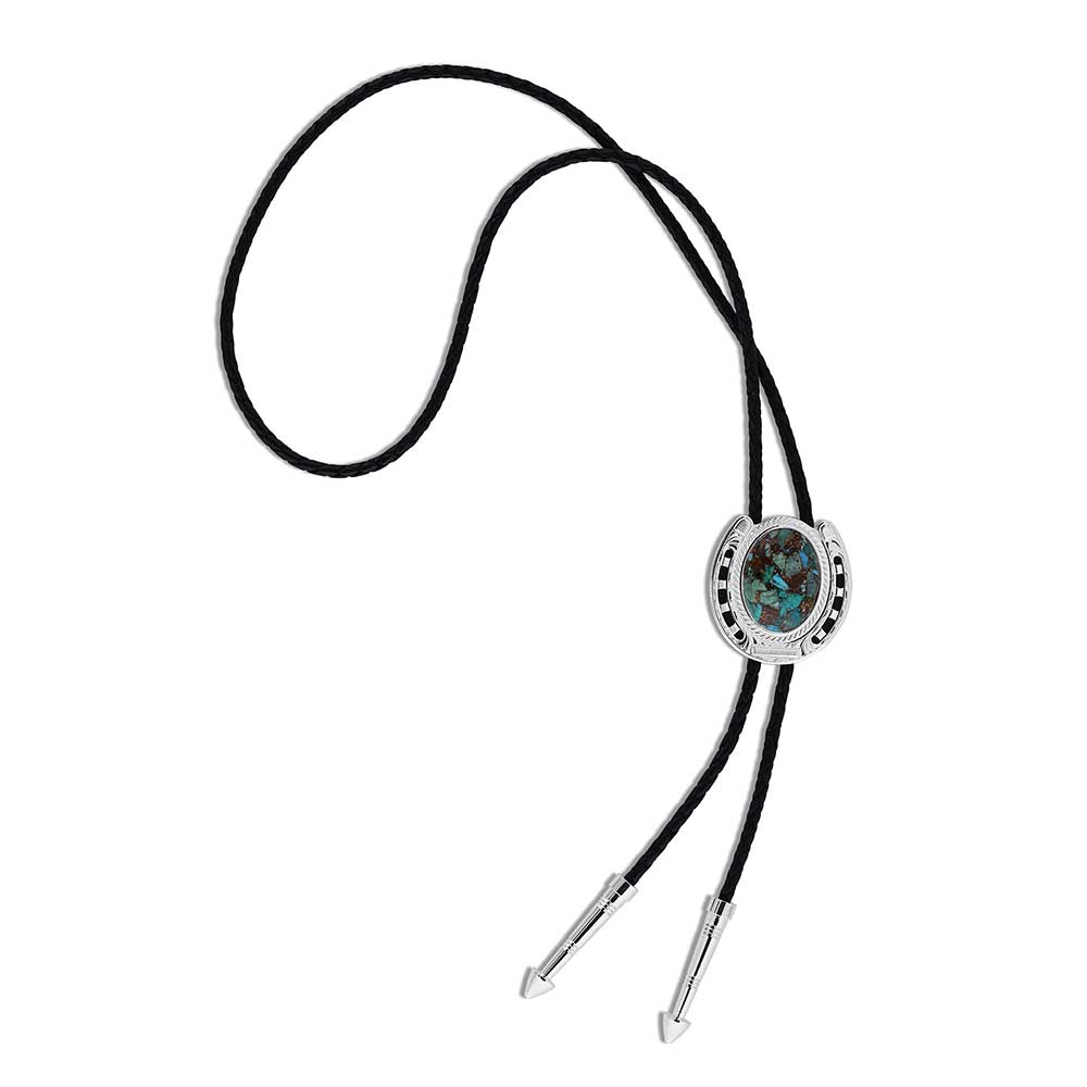 The Pioneer's Turquoise Bolo Tie