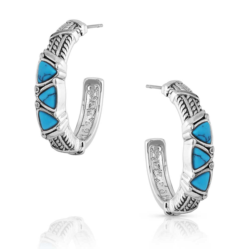 Trilogy Turquoise Earrings