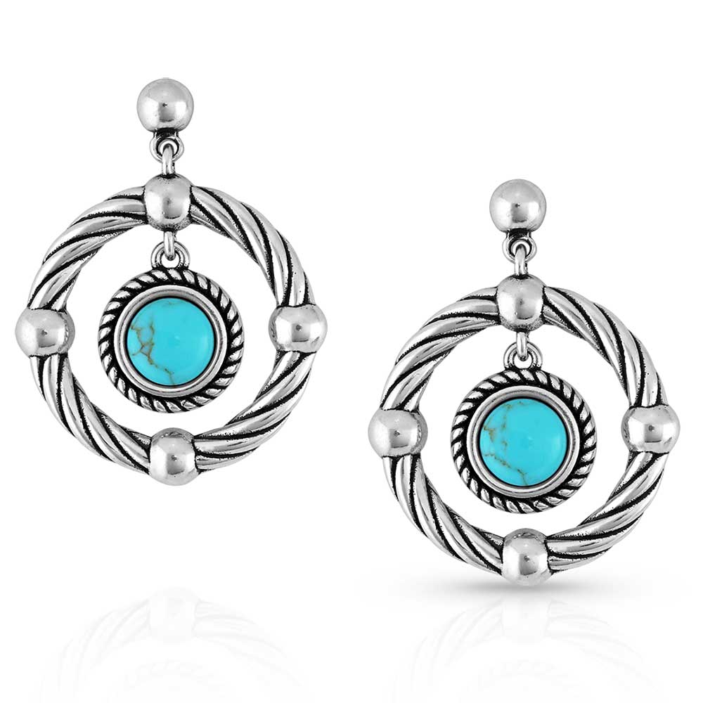 Every Direction Turquoise Earrings