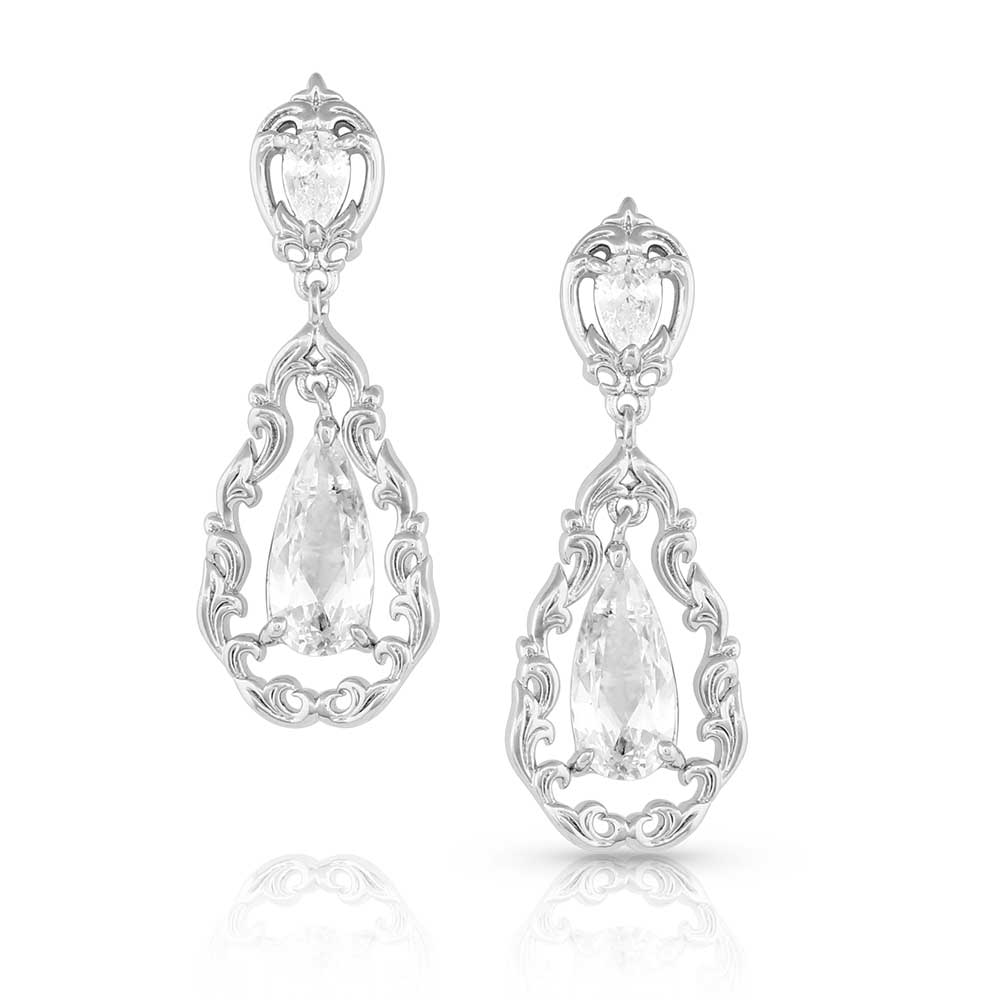 Princess Frost Crystal Earrings