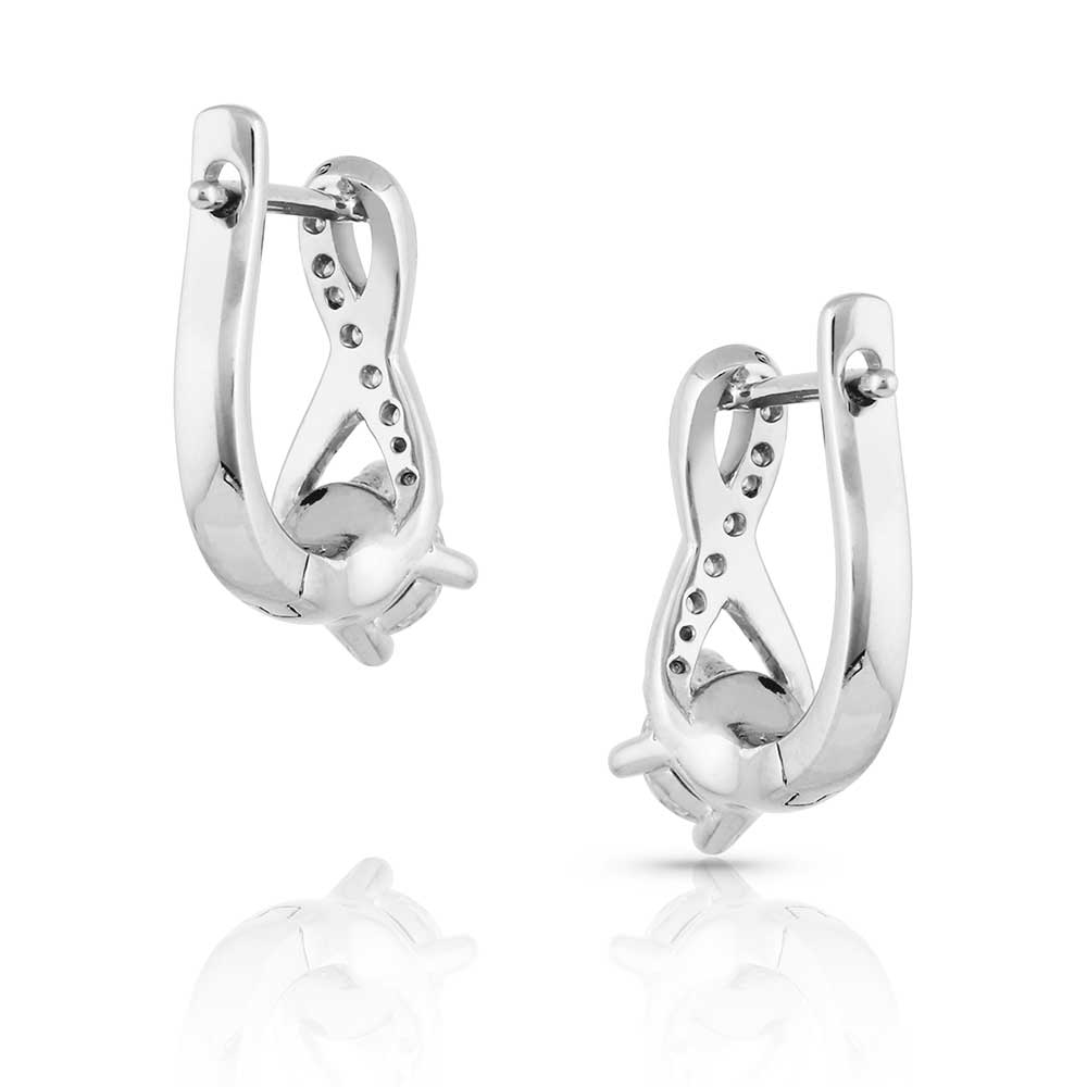 The Right Note Crystal Earrings