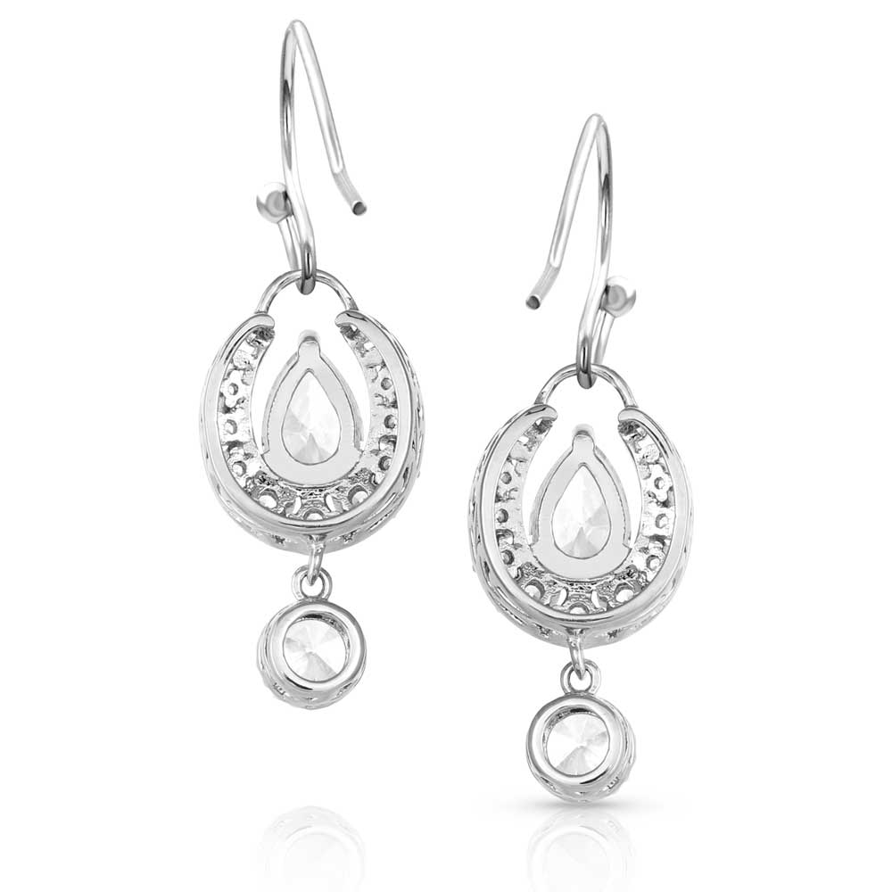 Frozen Dew Drops Crystal Earrings