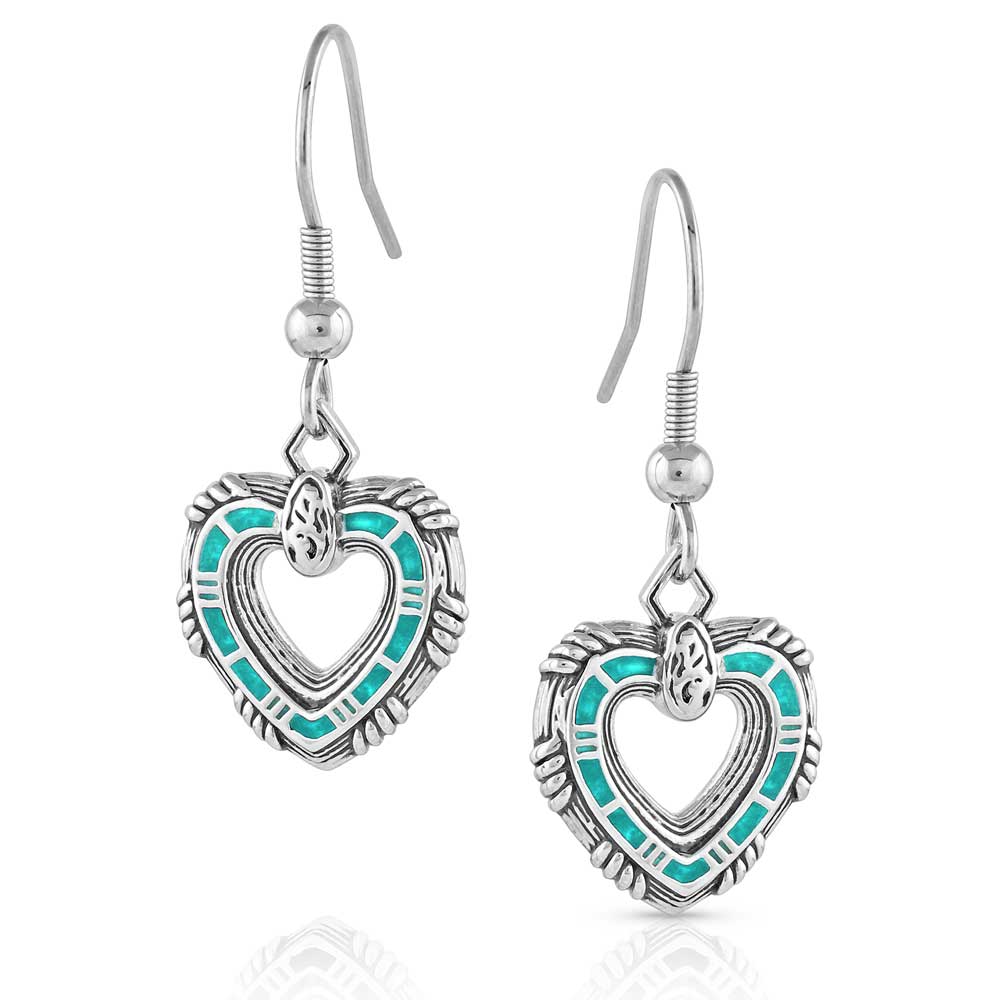 Love Conquers All Heart Earrings