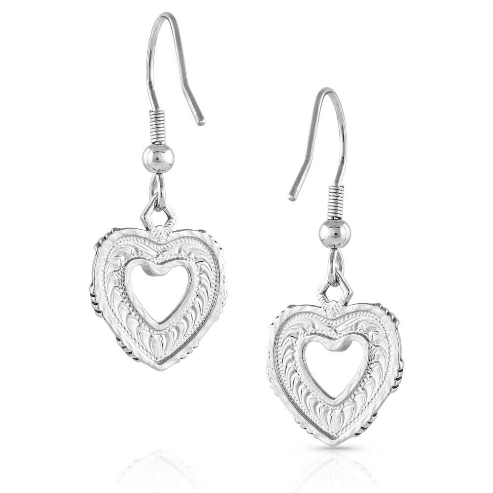 Love Conquers All Heart Earrings