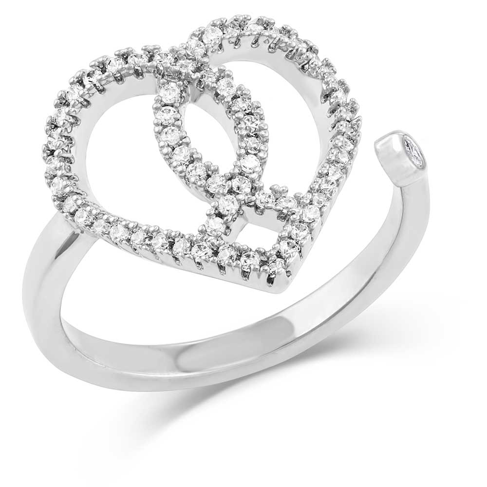 Connected in Faith Light Heart Ring