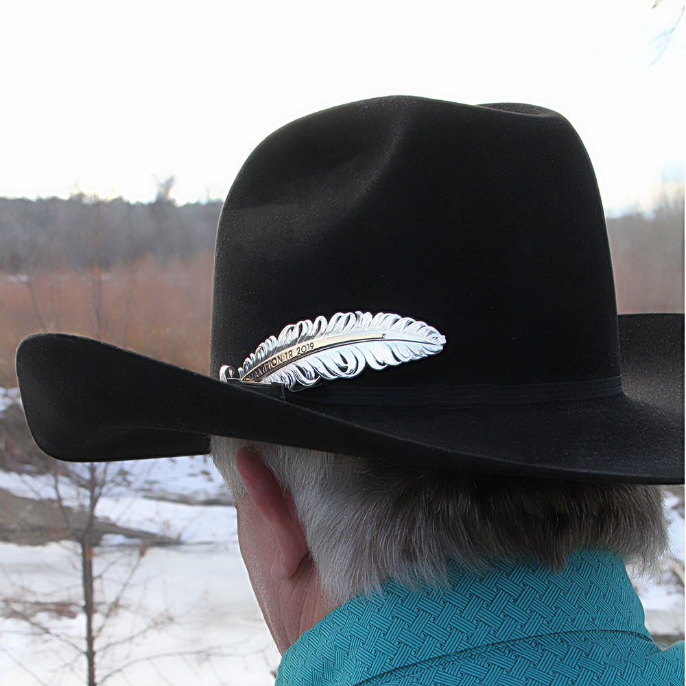 Montana Silversmiths Peacemaker Hat Feather