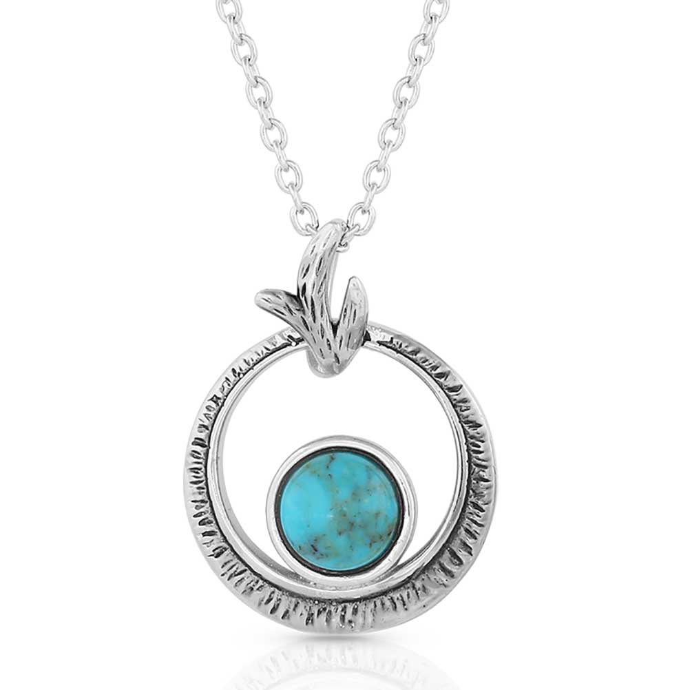 Moon Turquoise Necklace