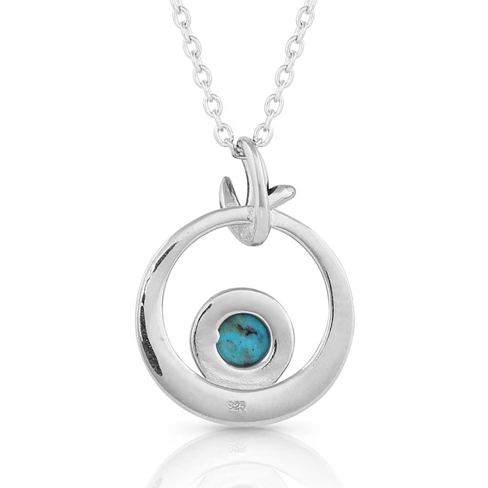 Safari Moon Turquoise Necklace