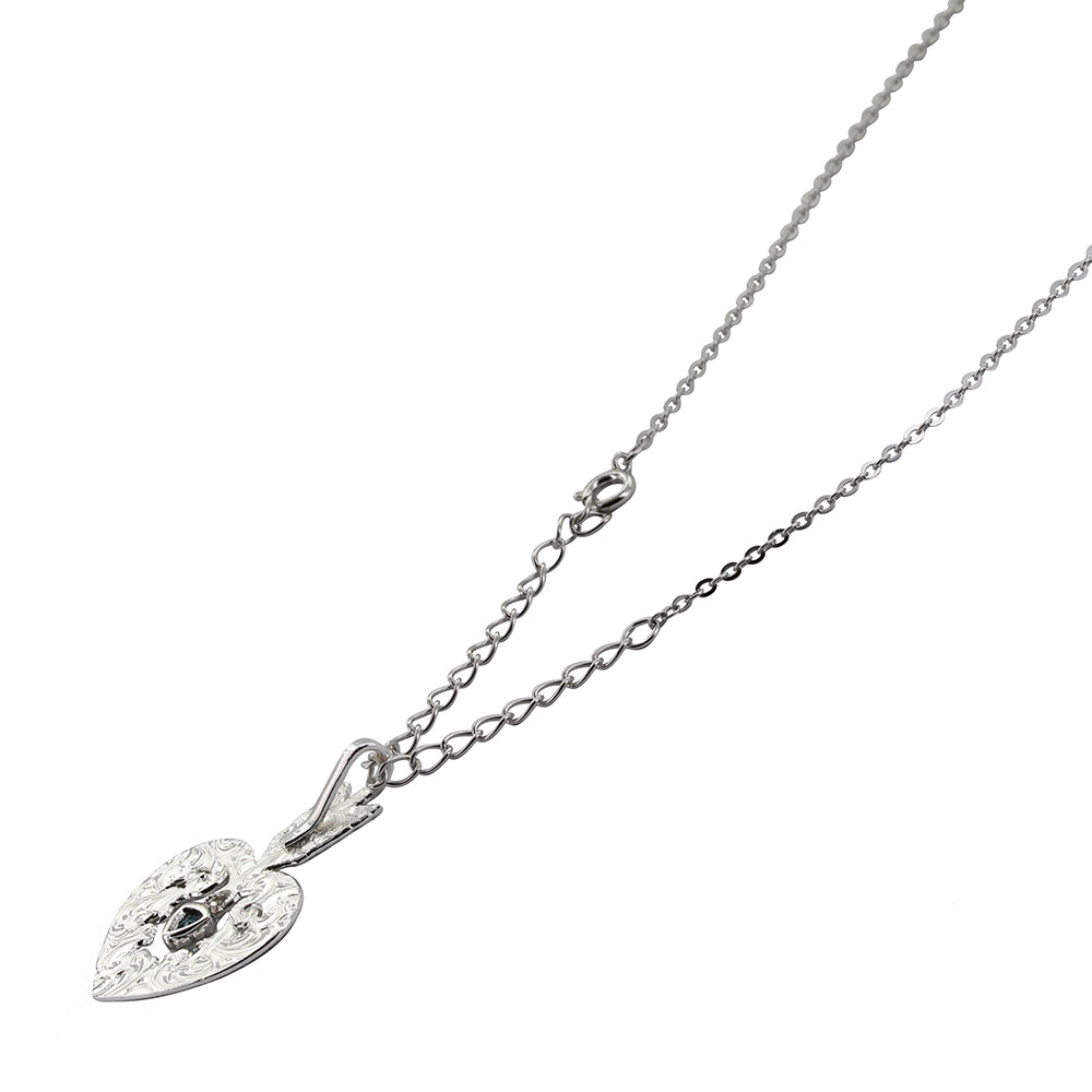 Shot in the Heart with a Big Sky Arrow Necklace