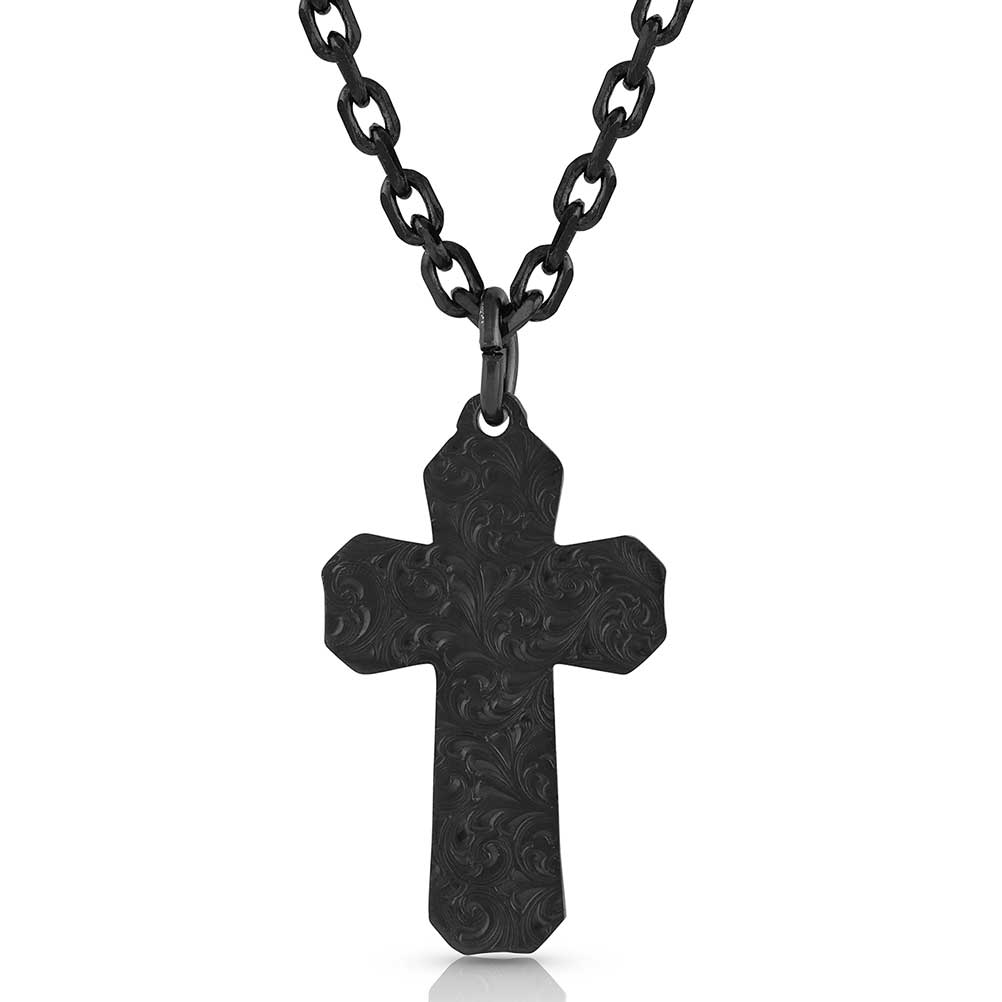 Dawn's Early Light Cross Necklace