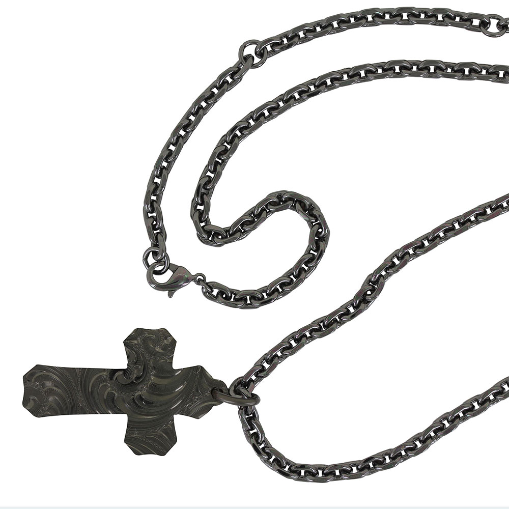 Faded Glory Cross Necklace | Montana Silversmiths