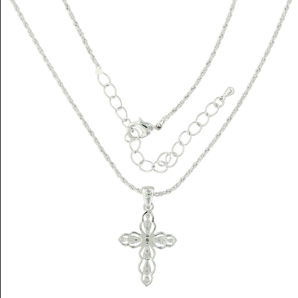 Against the Light Cross Necklace