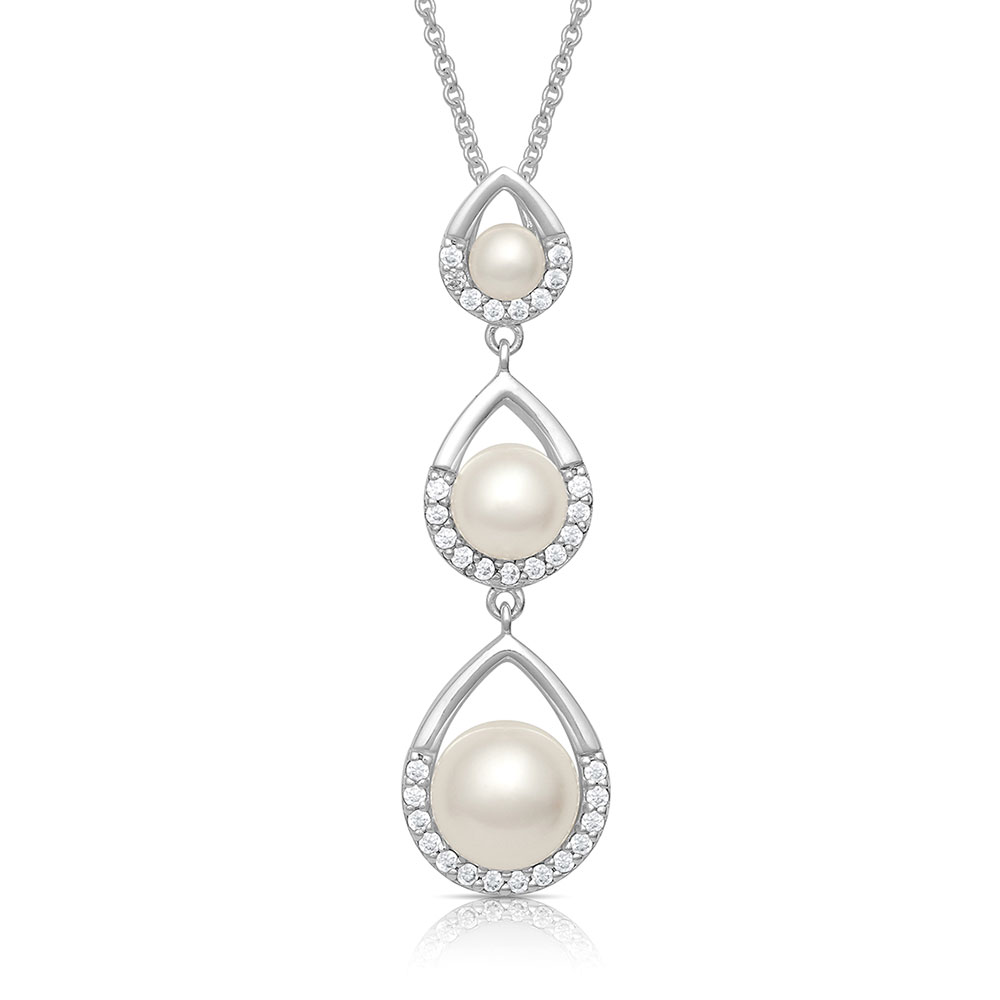 Perfect Pearl Teardrop Necklace