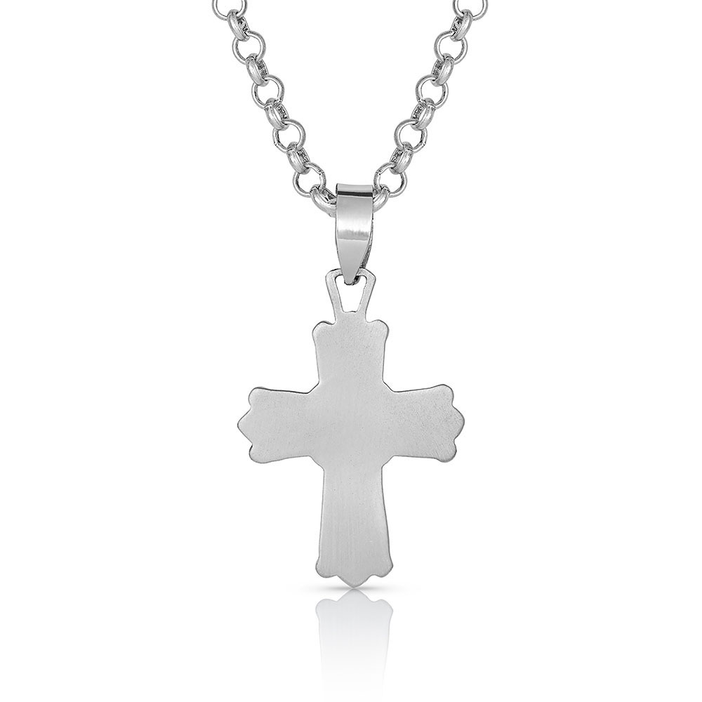 At the Center of Faith Cross Necklace