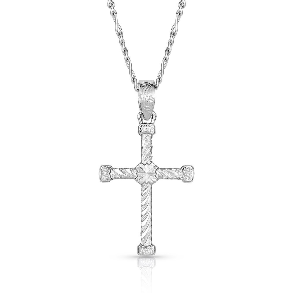 Binding in Faith Cross Necklace