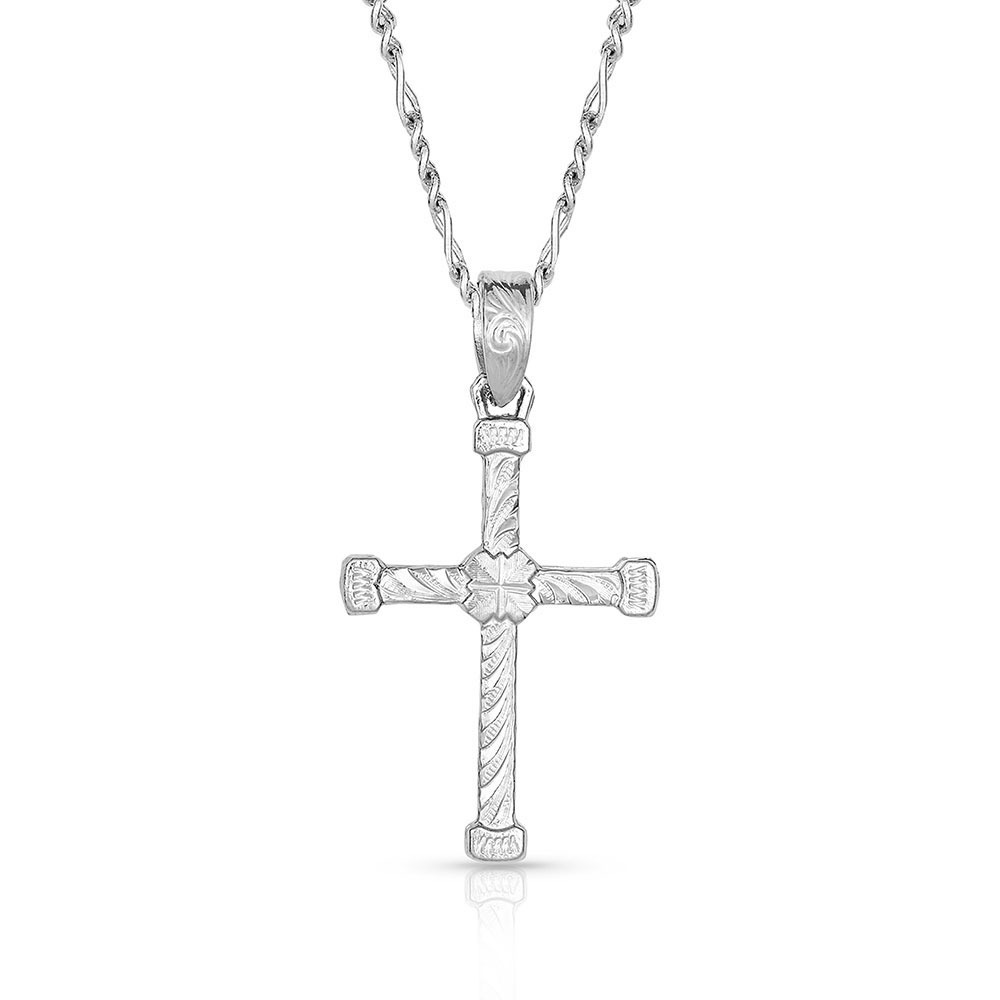 Binding in Faith Cross Necklace