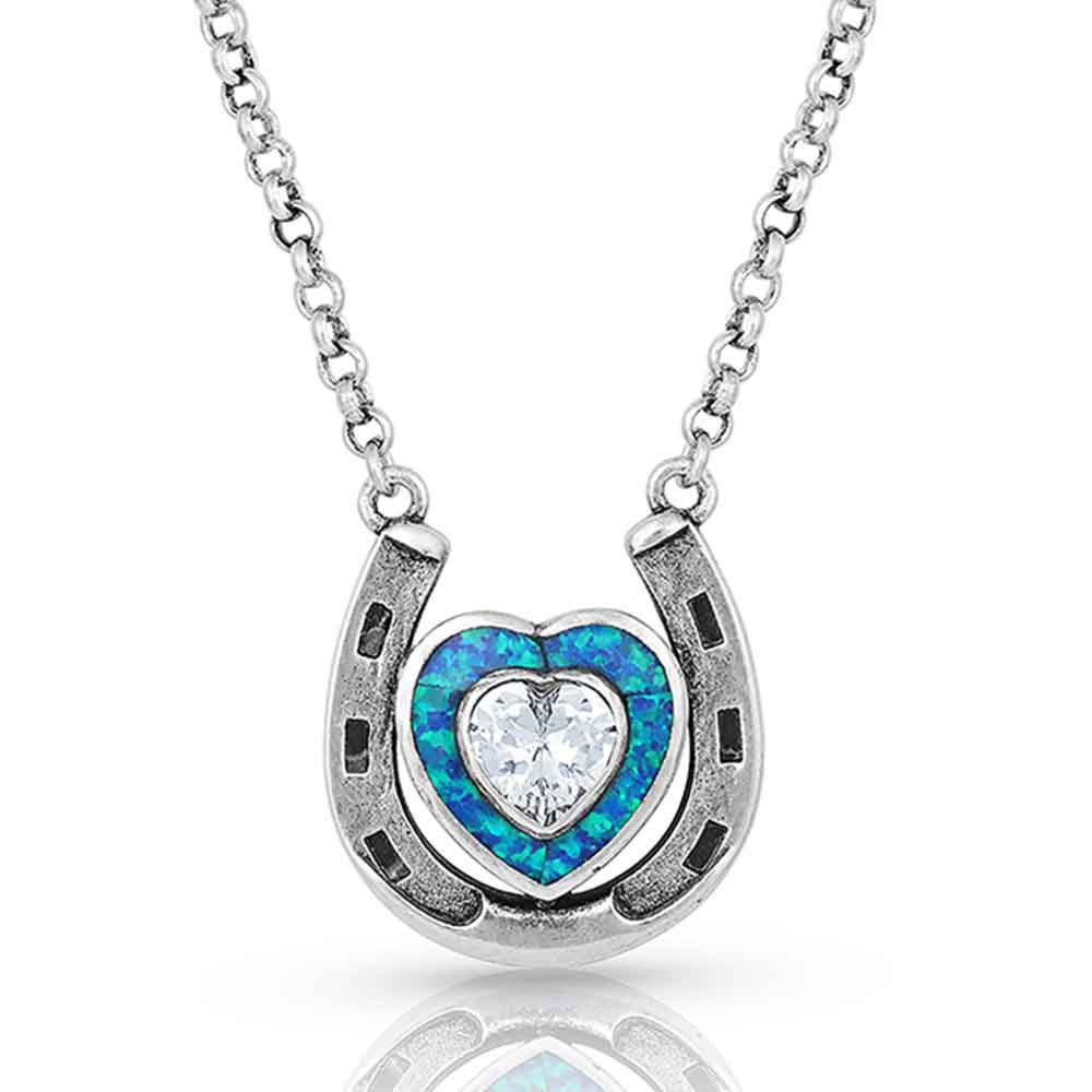 The Love Inside Luck Horseshoe Necklace