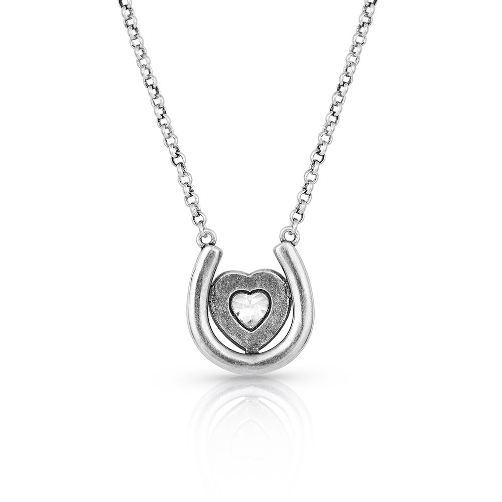 The Love Inside Luck Horseshoe Necklace