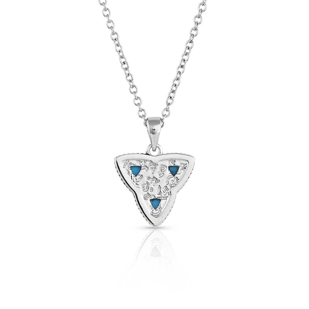 Trilogy Trillion Turquoise Necklace