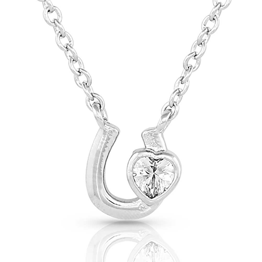 Lucky in Love Horseshoe Necklace