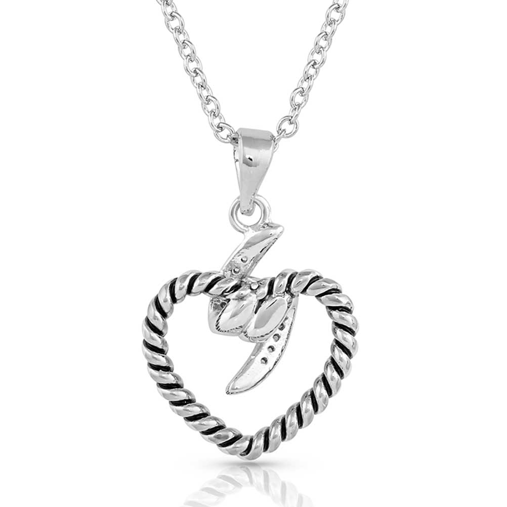 Electric Love Heart Necklace
