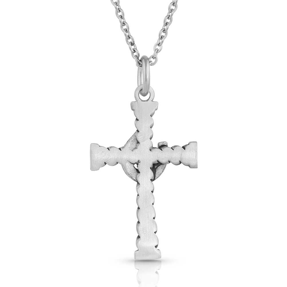 Farrier's Faith Cross Necklace