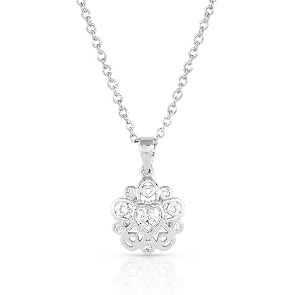Hidden Hearts Crystal Necklace