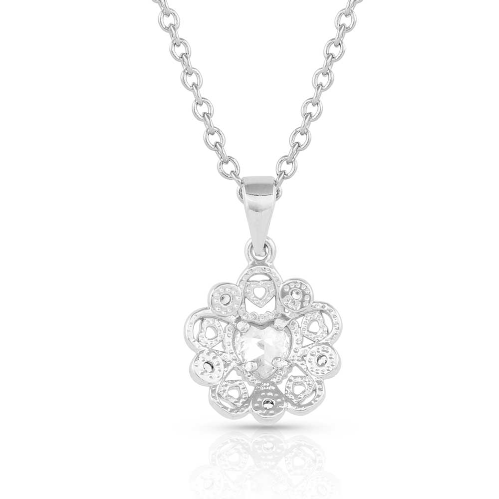 Hidden Hearts Crystal Necklace