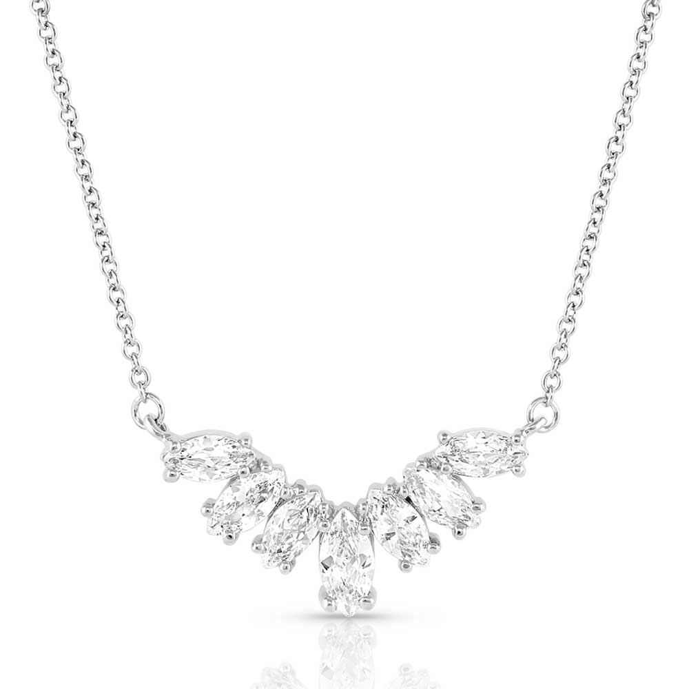 NC6314 Montana Silversmiths Canyon Drop Necklace main image 0