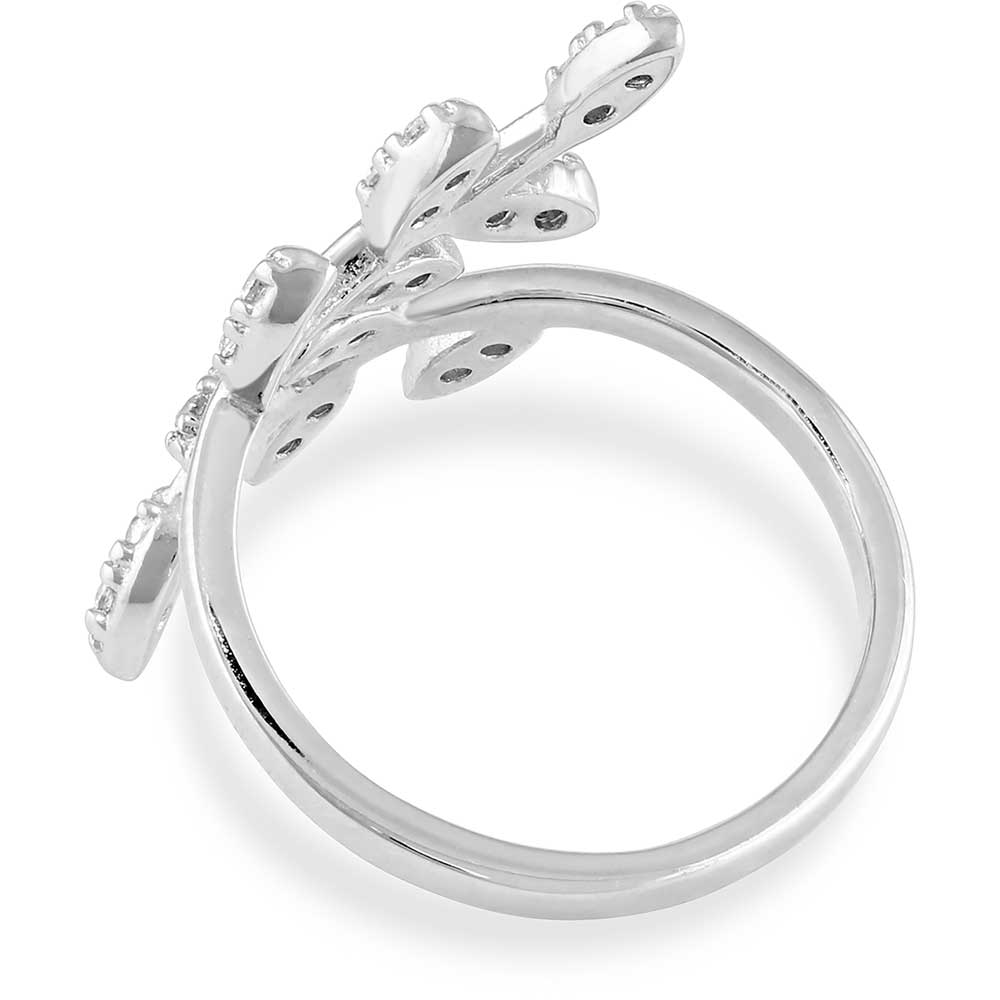 Sacred Forest Crystal Wrap Ring