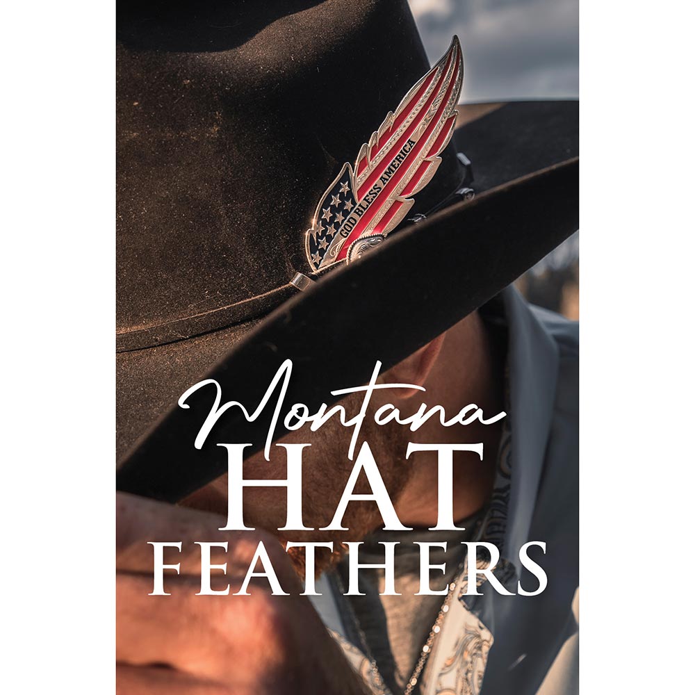 Montana Hat Feather POS- HF5458