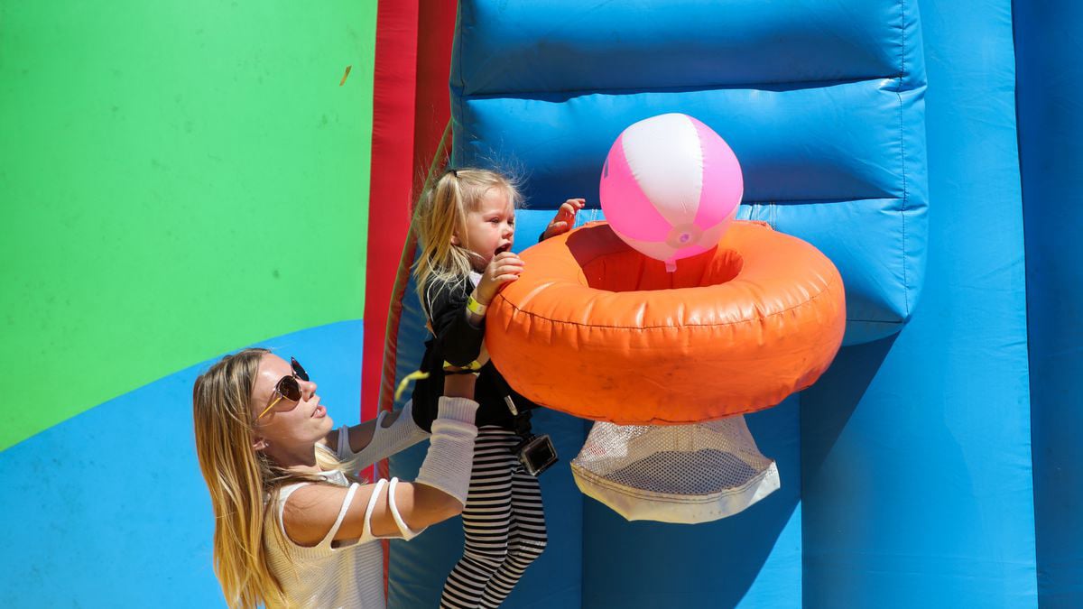 bounce house