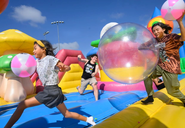 bounce house