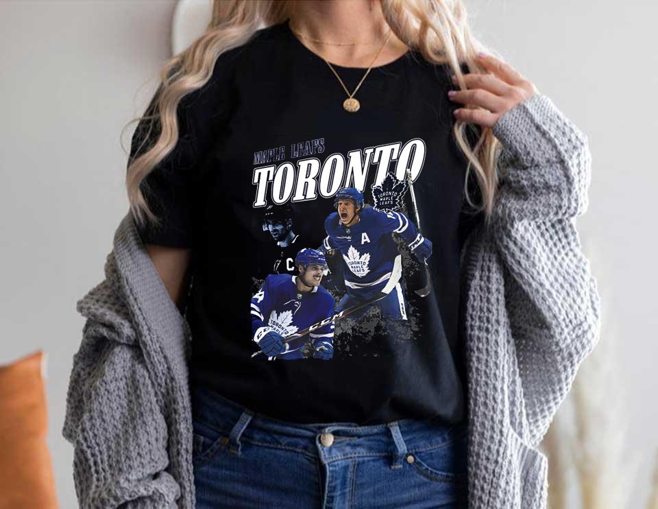 Great Bulletin Athletic Toronto Maple Leafs Grahic Tee Shirt, Maple Leafs Toronti Hockey Shirt, Maple Leafs My Hockey Merch
