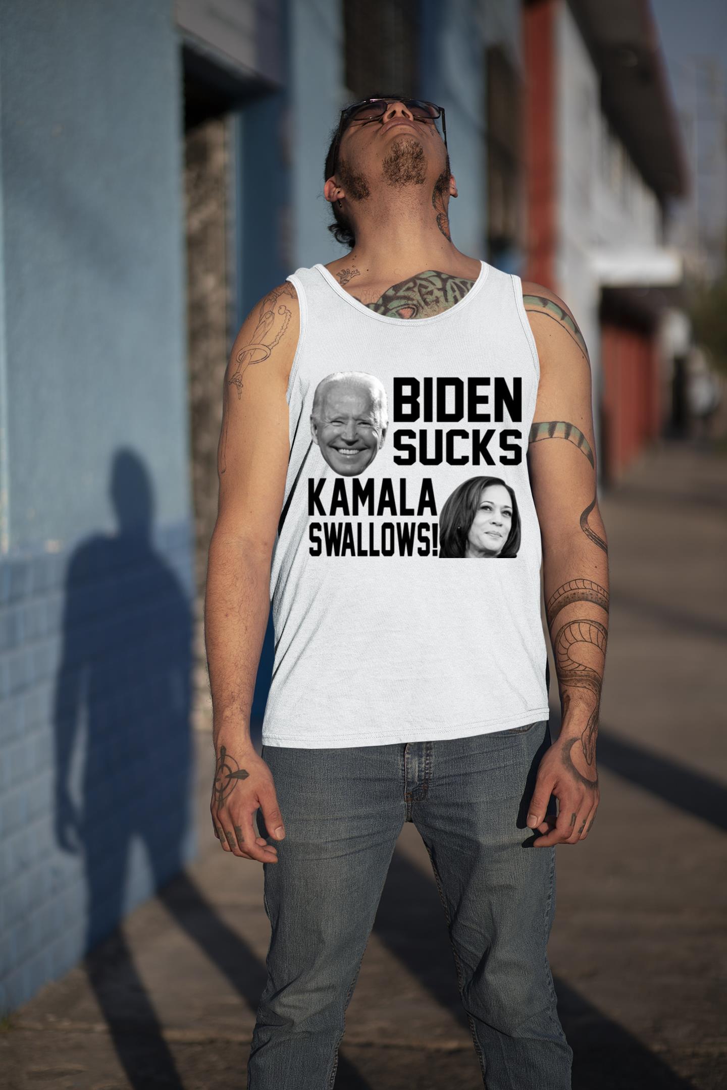 Kamala swallows Biden sucks shirt 3