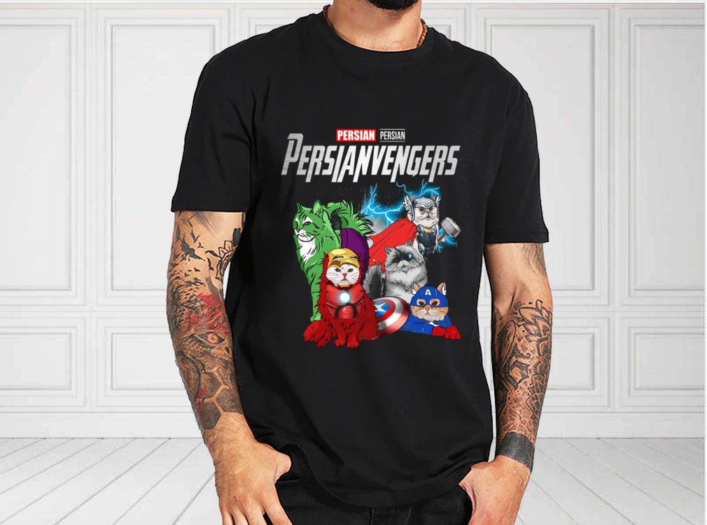 Persianvengers Shirt, Marvel Avengers Persian Shirt, Marvel Avengers Cat Shirt, Persian Cat Avengers For Fan Shirt