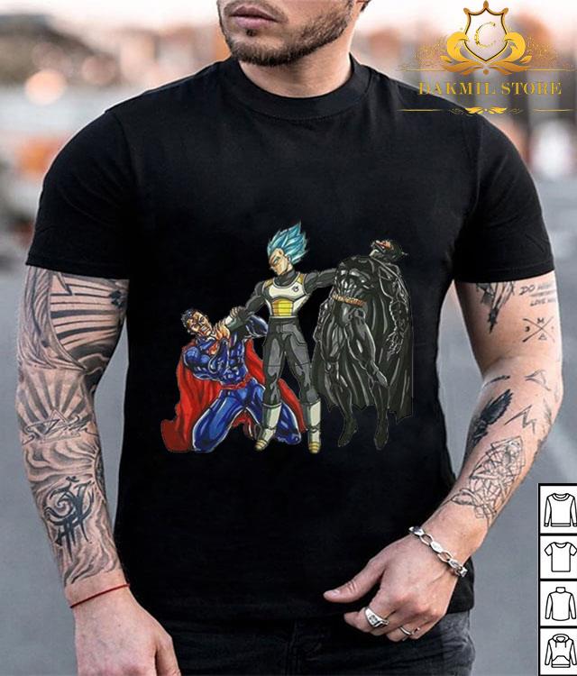 Vegeta vs Superman And Batman shirt, Superman Goku Diana Prince Batman  Vegeta Shirt hoodie, sweatshirt, longsleeve tee