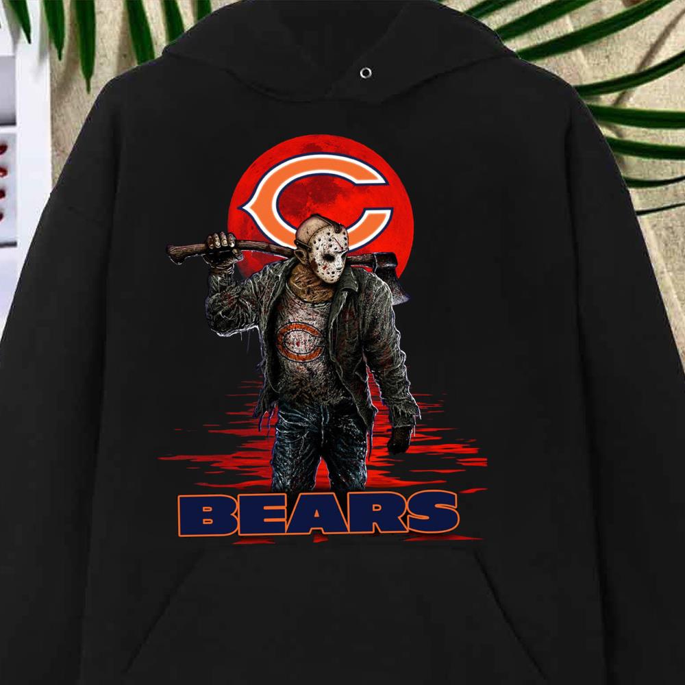 Best Bears Mashup Jason Voorhees Horror Movies Shirt, Jason Voorhees Bears Shirt